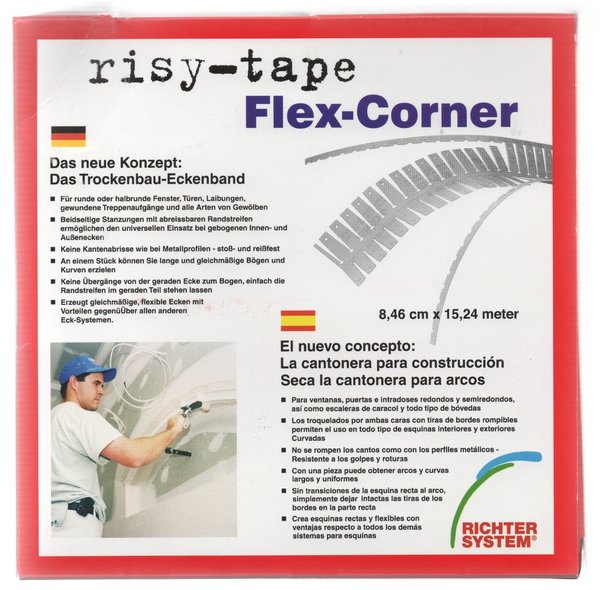 Risy-Tape Flex Corner von Richter System/Straitflex